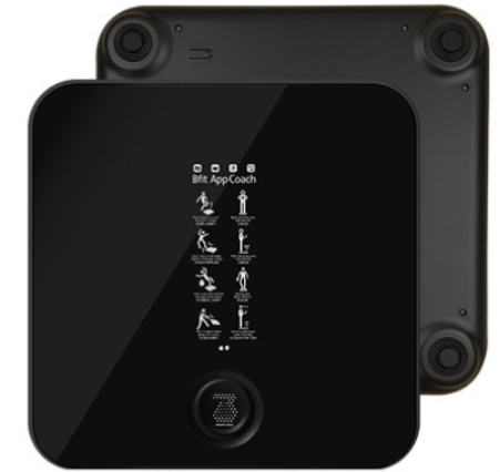 스마트 체중계 ABS1402 - Bfit AppCoach 화면